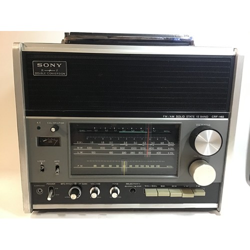 530 - SONY SOLID STATE RADIO’S X 2. These are model numbers CRF-160 and CRF-150. Both radio’s are here and... 