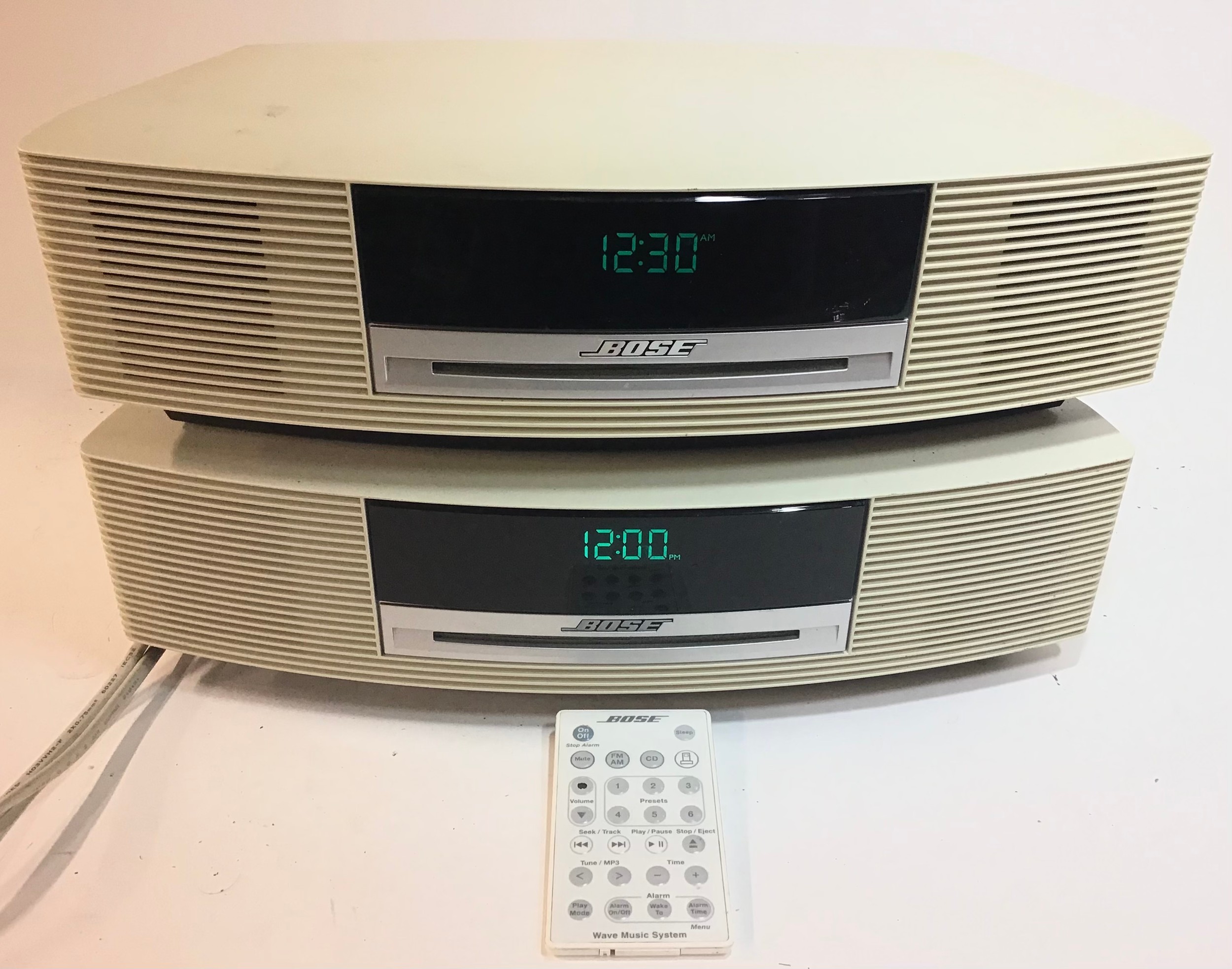 Bose Music Systems X 2 Found Here Complete With One Remote Control We