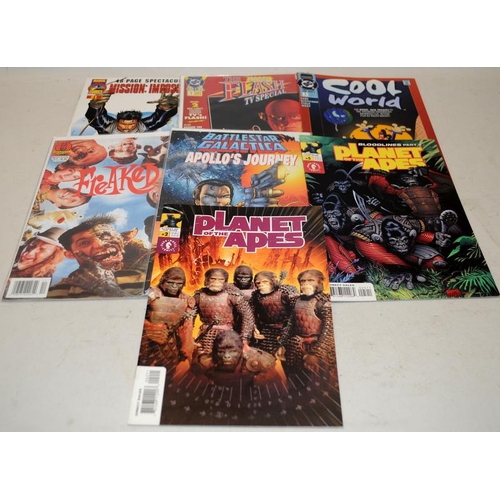 49 - Collectible Comics by DC, Marvel, Dark Horse etc. Includes First Editions of Mission Impossible, Coo... 