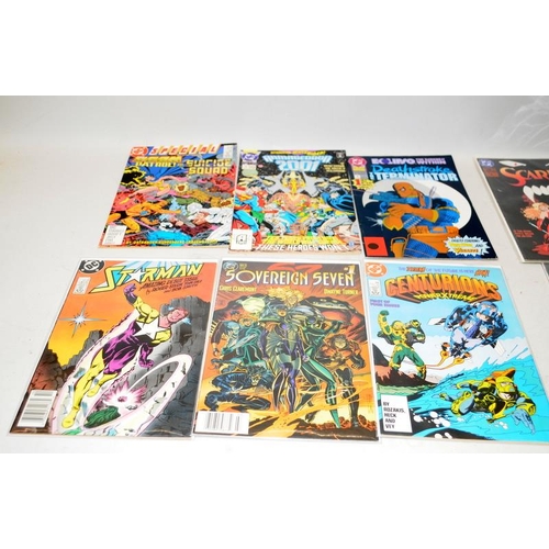 51 - DC Comics collection to include #1 issues Armageddon 2001, Stalkers, Starman, Steel etc. 11 items in... 