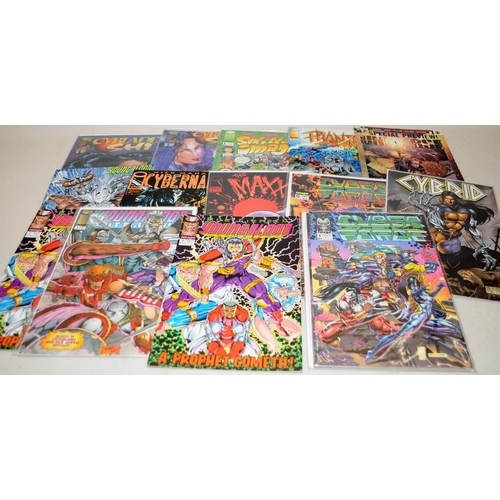 54 - Collection of Image Comics, various titles incxluding The Maxx, Youngblood, Cyberforce and Cyblade. ... 