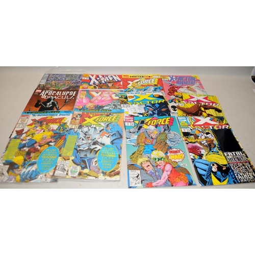 60 - Marvel Comics collection of X-Men comics including #1 issues. 12 items in lot. Lot also includes Mar... 