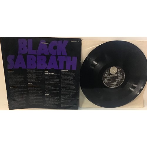 95 - BLACK SABBATH VINYL LP RECORD ‘MASTER OF REALITY’. This is a Vertigo spiral   vinyl No. 6360050 pres... 