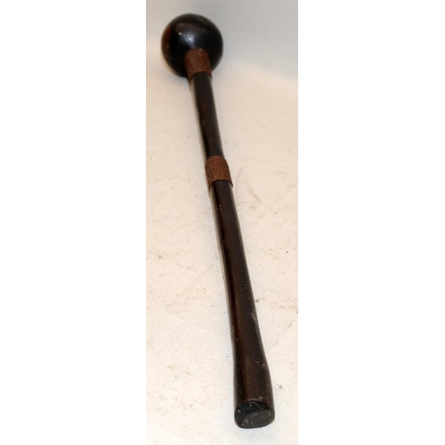 143 - Antique South African Knobkerrie club