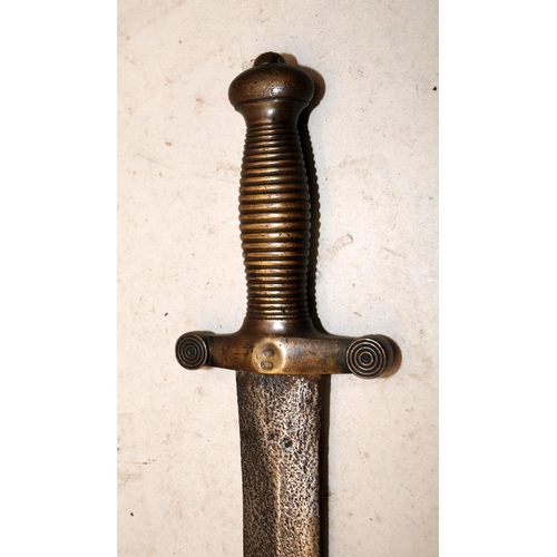 148 - Early 19th century Napoleonic era French Infantry Briquet short sword