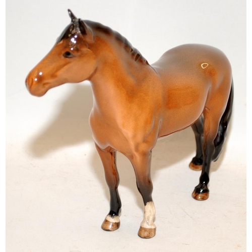 494 - Beswick throughbred horse 'Jonathon III'. 10cms tall