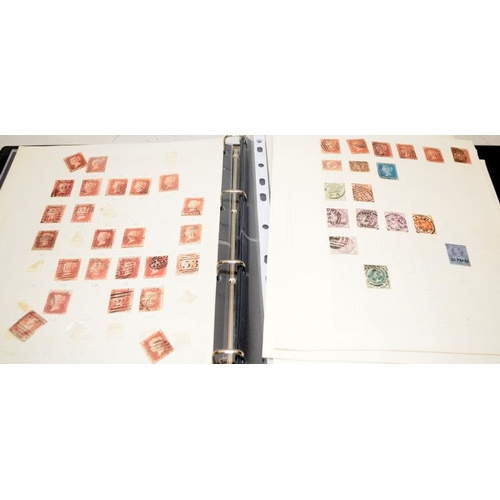 497 - A good quantity of Penny Red's c/w other early stamps including a Penny Black cover