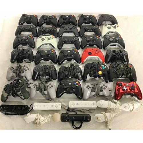 443 - COLLECTION OF HAND HELD GAMING DEVICES. To include makes - Xbox - Wii - Sony etc. 38 in total.