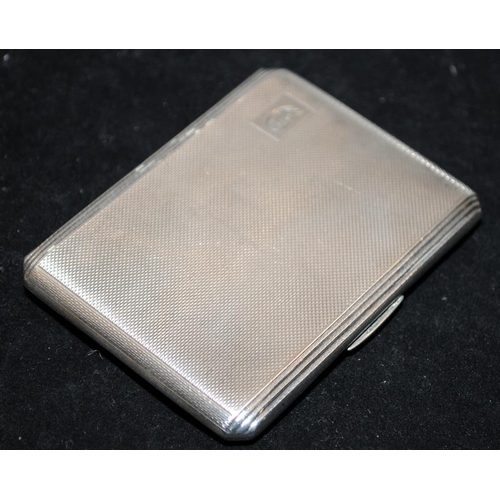 181 - Fully hallmarked sterling silver card case.