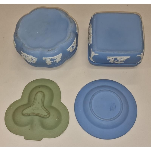 421 - Wedgwood Jasperware trinket box together with another similar and two other items