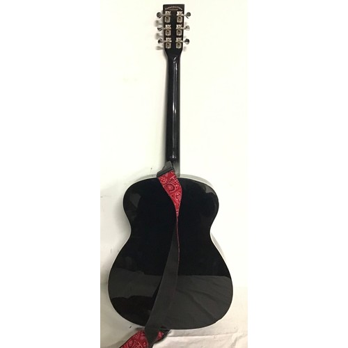 428 - TANGLEWOOD LIBERTY ACOUSTIC GUITAR. This is model TLFBK and is a 6 string acoustic in piano black fi... 