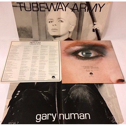 169 - GARY NUMAN VINYL LP RECORDS. ‘Replicas’ found in Ex condition with original inner sleeve and used po... 