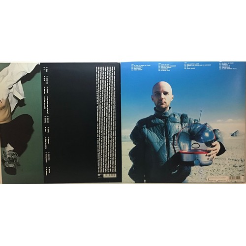 240 - MOBY VINYL LP RECORDS X 2. Originals here on Mute records to include - Play and 18. All found in Ex ... 