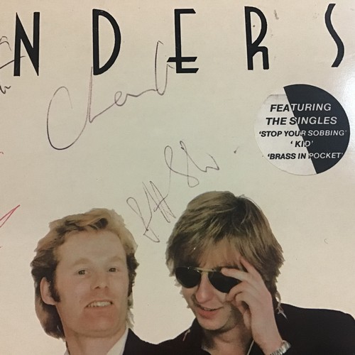 87 - PRETENDERS ALBUM FULLY SIGNED BY BAND. This is the debut self titled album from the group complete w... 