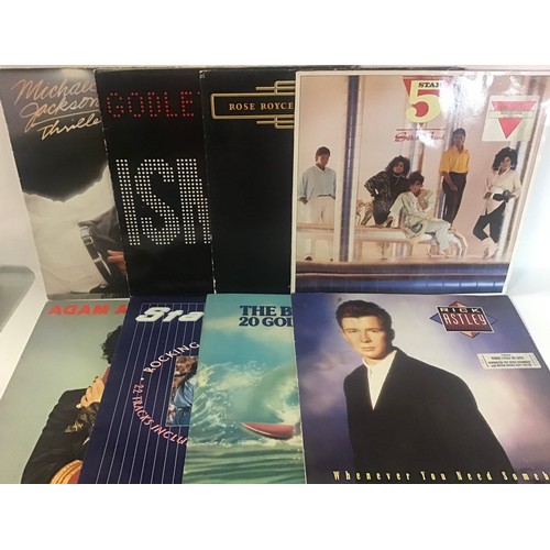 163 - CASE OF VINYL 12” AND LP RECORDS. To include artist’s - George Benson - Blondie - Stereo Mc’s - Ocea... 