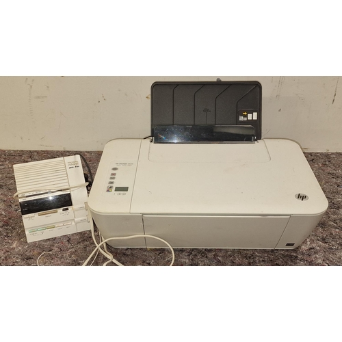 13 - A HP Deskjet 2540 multi function printer together with a Morphy Richards clock radio (2).