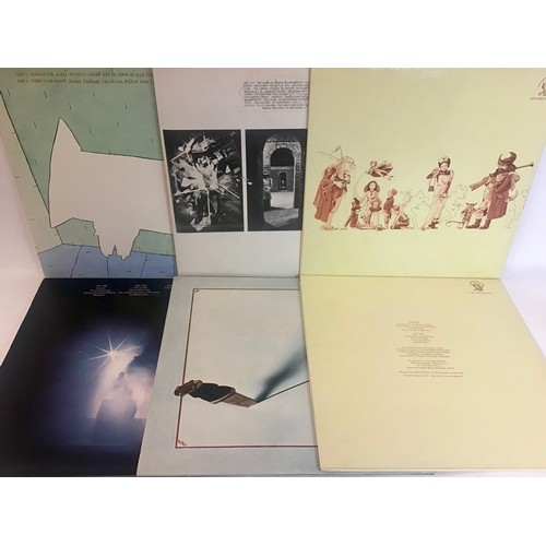 335 - GENESIS VINYL ALBUMS X 6. Various titles to include - Selling England By The Pound - Trespass - Duke... 