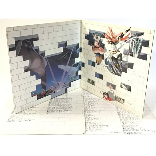 354 - PINK FLOYD ‘THE WALL’ ORIGINAL UK  DOUBLE VINYL LP. Found here in Ex condition with the plastic albu... 