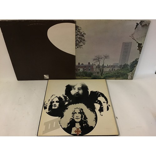 148 - LED ZEPPELIN PLUM LABEL ALBUMS X 3. Nice selection of Ex conditioned Plum labelled pressings here to... 