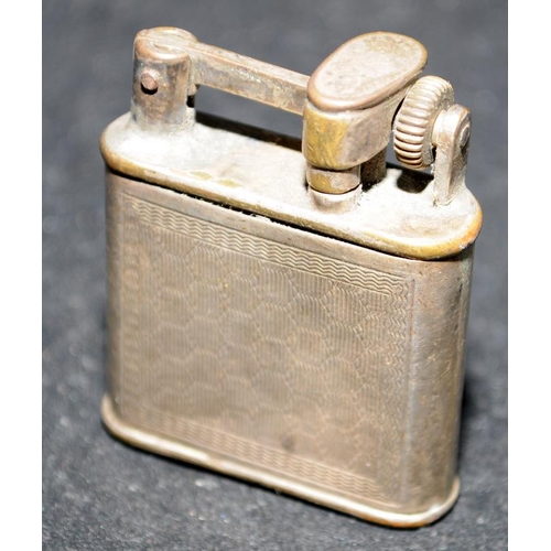 165 - A collection of vintage sterling silver items to include a Mayfair lift arm cigarette lighter, a glo... 