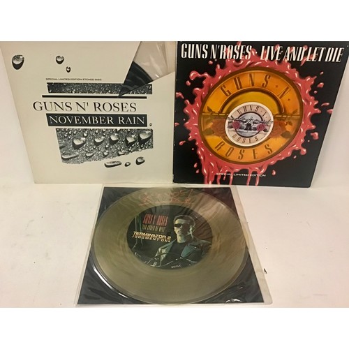 30 - LIMITED EDITION 12” VINYL FROM GUNS N’ ROSES. First we have a copy of ‘You Could Be Mine’ pressed on... 