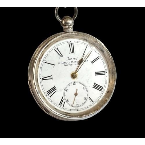 167 - Vintage Gent 935 Open Face Pocket Watch. Key Wind