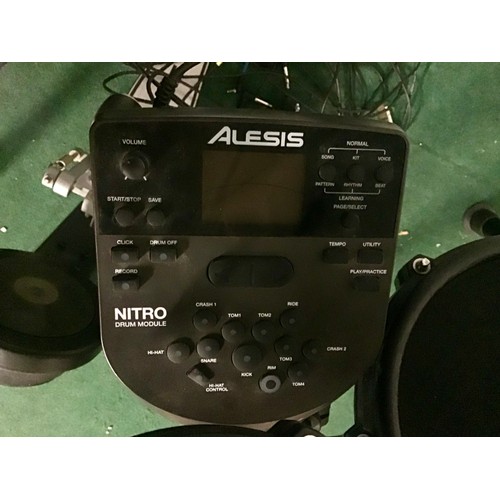 430 - ALESIS NITRO MODULE  ELECTRIC DRUM KIT. This unit is model No. Dm7X and is a great electronic drum k... 