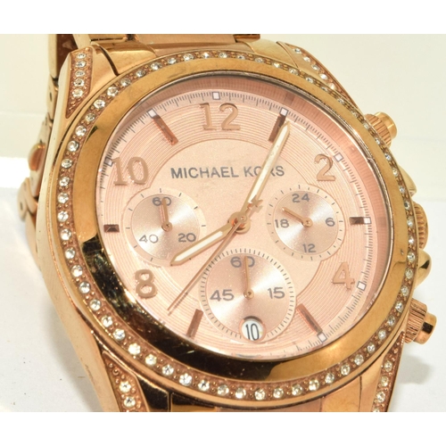 172 - A michael Kors Gents watch boxed.