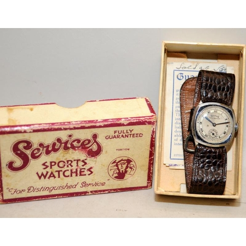 233 - Collection of vintage gents mechanical watches including Services, Timex etc, some boxed. All offere... 