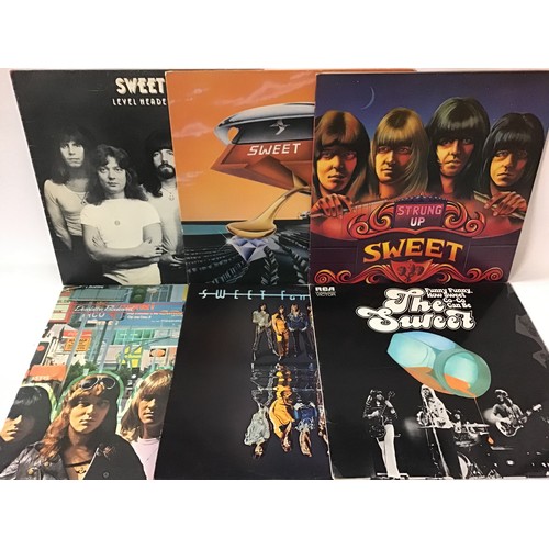 52 - THE SWEET COLLECTION OF 7 VINYL LP RECORDS. Titles here include - Funny Funny How Sweet Co-Co Can Be... 