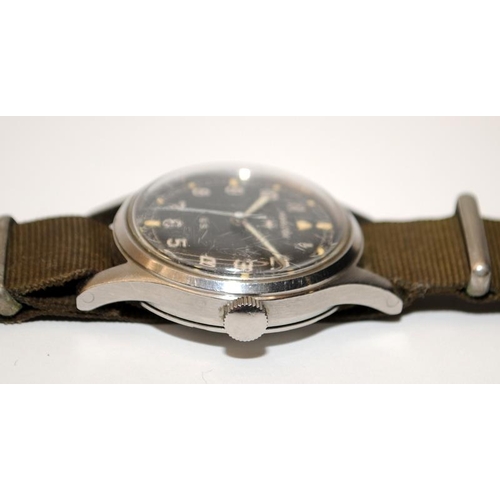 248 - Vintage Hamilton GS General Service Tropicalised military watch with 75 cal manual movement. Fitted ... 