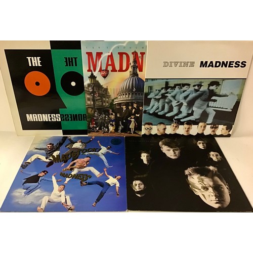 168 - MADNESS VINYL LP RECORDS X 5. Great selection here to include - The Madness - Madstock - Can’t Touch... 