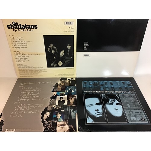 162 - THE CHARLATANS VINYL LP RECORDS X 4. This selection of albums includes titles - Us And Us Only - Tel... 