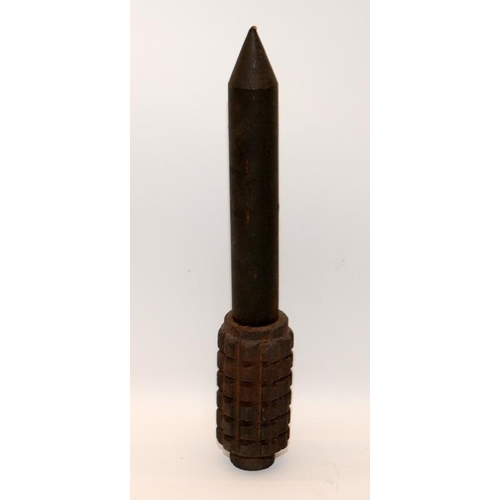 315 - WWII or earlier inert German MFH stick grenade