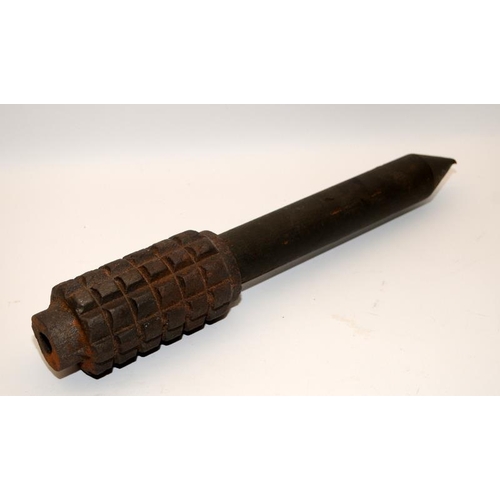 315 - WWII or earlier inert German MFH stick grenade