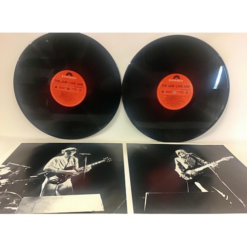 259 - THE JAM ‘LIVE’ DOUBLE  VINYL ALBUM. Released in 1993 on Polydor Records 519667-1 from 1993 and found... 