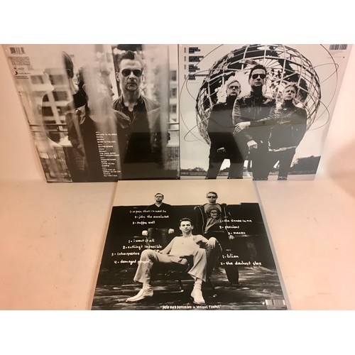 242 - DEPECHE MODE VINYL ALBUMS X 3. Titles here include - Delta Machine (factory sealed) - Sounds Of The ... 