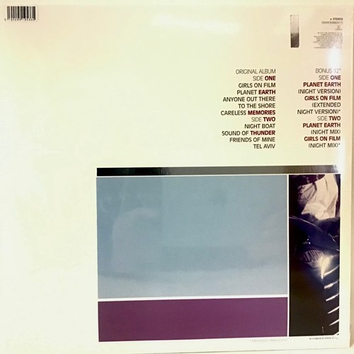 273 - LIMITED EDITION DURAN DURAN DEBUT ALBUM DOUBLE WHITE VINYL FOUND SEALED. Pressed on white coloured v... 