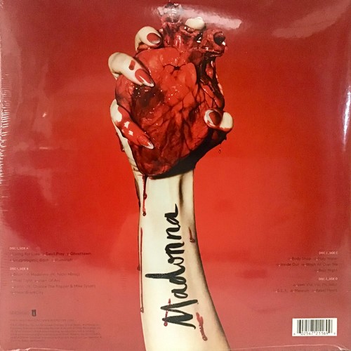 224 - MADONNA SEALED ‘REBEL HEART’ 2 RECORD VINYL LP SET. This album was released in 2014 on Interscope Re... 