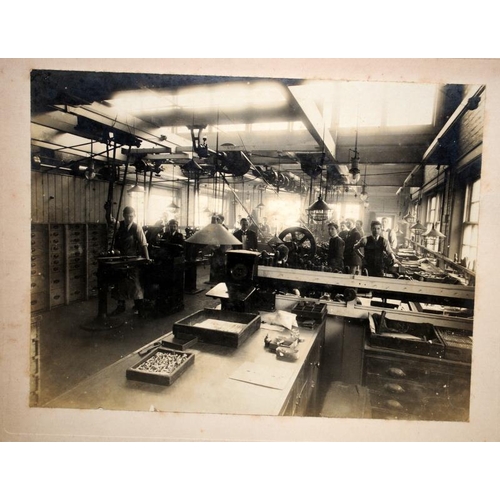 267 - Large group of vintage photographs mostly relating to early 20th Century manufacturing works. Profes... 