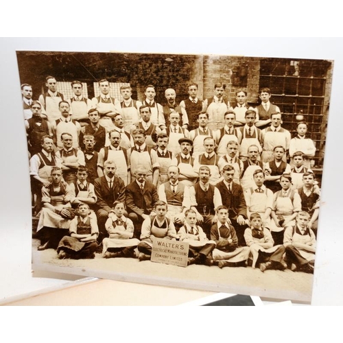 267 - Large group of vintage photographs mostly relating to early 20th Century manufacturing works. Profes... 