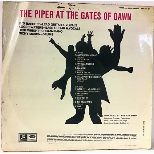 359 - THE PINK FLOYD VINYL LP RECORD ‘PIPER AT THE GATES OF DAWN’ This rarity is found on Columbia Records... 