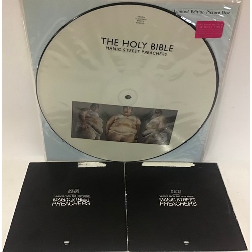 352 - MANIC STREET PREACHERS PICTURE DISC 'THE HOLY BIBLE'. Great limited edition picture disc found here ... 