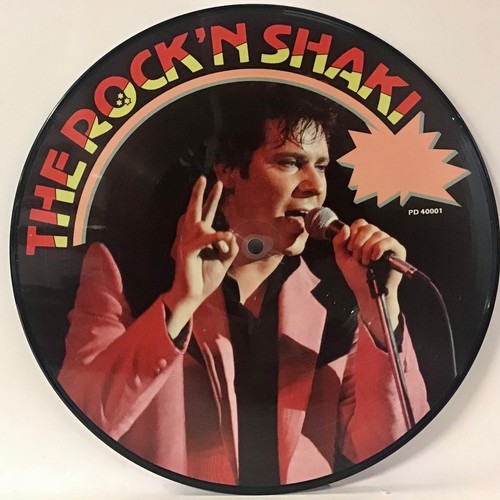 350 - SHAKING STEVENS AND THE SUNSETS VINYL PICTURE DISC ALBUM. 'The Rock'n Shaki found in Ex condition. V... 