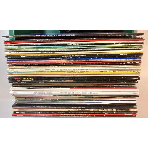 92 - BOX OF VARIOUS ROCK AND POP VINYL LP, 12” & 7” RECORDS. All found here in VG+/Ex conditions are thes... 