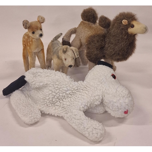 49 - Collection of vintage stuffed toy animals (4).