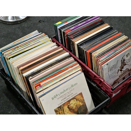 293 - Two large crates of Classical LP Records. Includes some box sets.