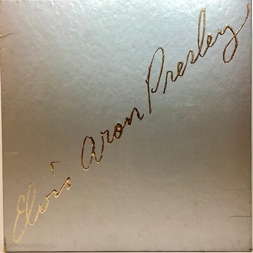 23 - ELVIS ARON PRESLEY 1955-1980 25th ANNIVERSARY LP BOX SET. This is a 8 LP set complete with insert an... 