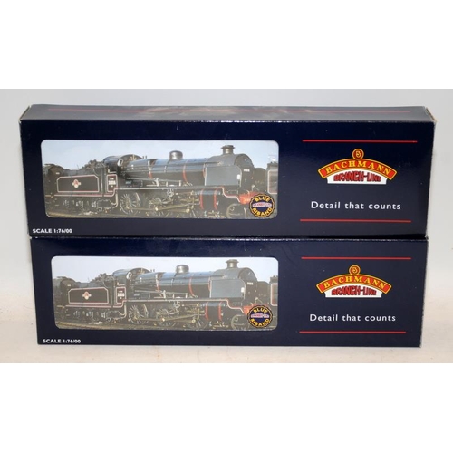 54 - Bachmann OO gauge Locomotives 32-151 N Class BR Lined Black E/Emblem and N Class BR Lined Black L/Cr... 