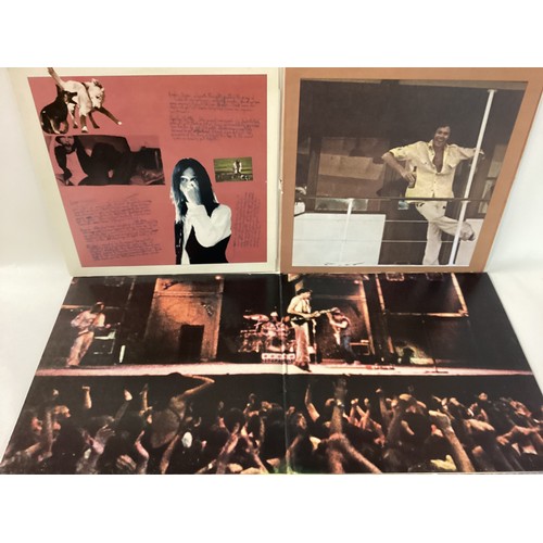 88 - NEIL YOUNG VINYL ALBUMS X 4. Titles here include - Live Rust - Decade (tatty sleeve) - Comes A Time ... 